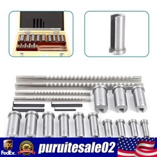 22 Pcs HSS Metric Keyway Broach Set Metric Size Metalworking Tool 4/5/6/8mm