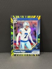2024 Donruss Optic Trevon Diggs 1/75 Electricity Prizm #55 Cowboys 1st On Print