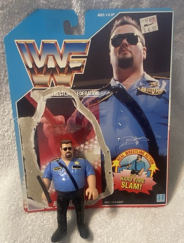 WWF Hasbro 1991 Big Boss Man Series 3 Wrestling Ac...