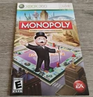 Monopoly (Microsoft Xbox 360, 2008) Manual Only