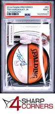 2014 PANINI PREFERRED AUTOGRAPH #62 TIM HARDAWAY JR. #/99 POP 1 PSA 9