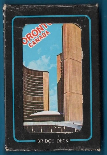Playing Cards Carte da Gioco Collezionabili TORONTO CANADA Bridge Deck MA0047 - Foto 1 di 5