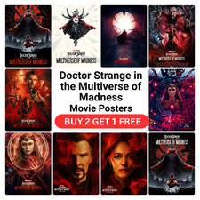 Doctor Strange nel Multiverso della Follia (2022) Locandina Film - A1, A2, A3, A4