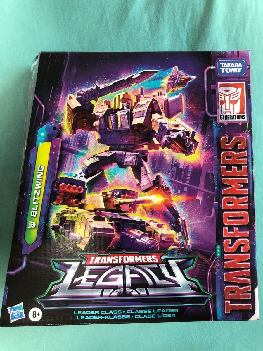 Transformers Legacy Series Blitzwing Action Figure Overseas Edition Unopened