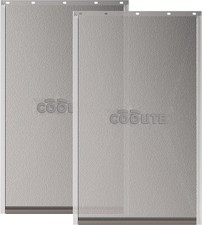 2 Pack Dog Door Replacement Flap with Magnetic Closure, Compatible with PetSa...