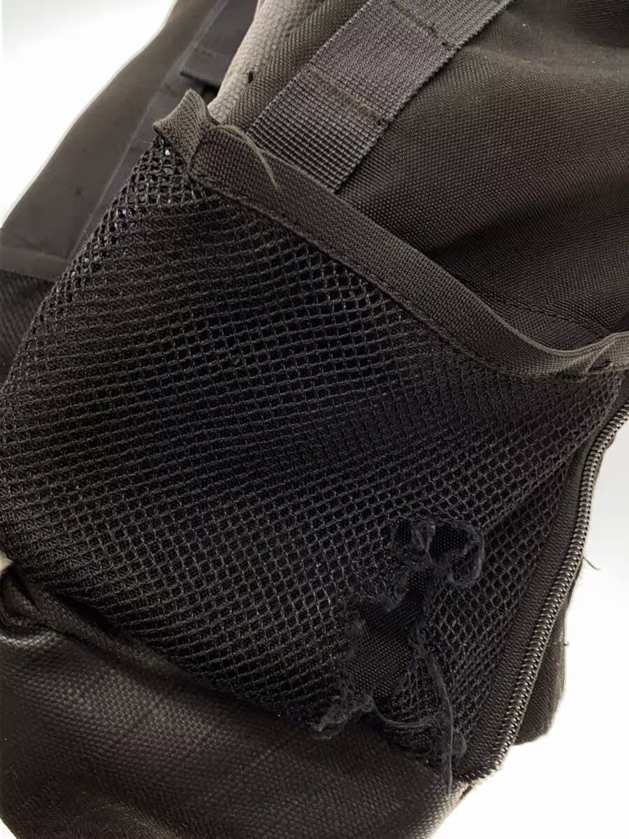 NIXON Backpack, Polyester, Black, Plain, C1953 - image 7