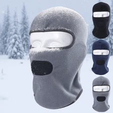 Winter Windproof Fleece Neck Warm Balaclava Ski Full Face Mask for Cold Weather