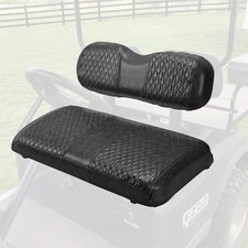 Golf Cart Diamond Front Seat Cover Kit, Fits EZGO Freedom TXT-T48 2014 , Black