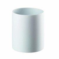 Asa Selection Windlicht Bleu, Teelichthalter, Porzellan, Weiß Matt, 7.5 Cm
