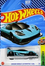 2025 Hot Wheels GORDON MURRAY AUTOMOTIVE T.50s W/ a Sterling Protector Case