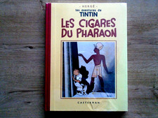 RARE BD TINTIN / LES CIGARES DU PHARAON / FAC SIMILE NOIR ET BLANC / NEUF SCELLE