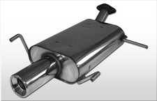 FOX Sportauspuff Nissan Primera P11 Kombi, Bj. 1996-2002, Endrohr 1x90mm rund