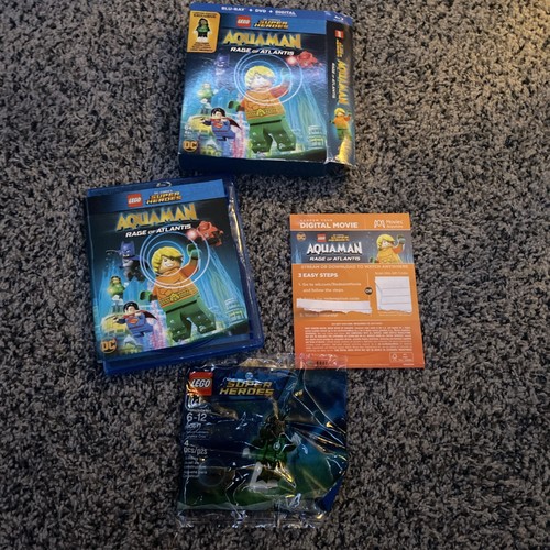 Aqua man Rage Of Atlantis Movie And Jessica Cruz Lego 30617 - Picture 1 of 1