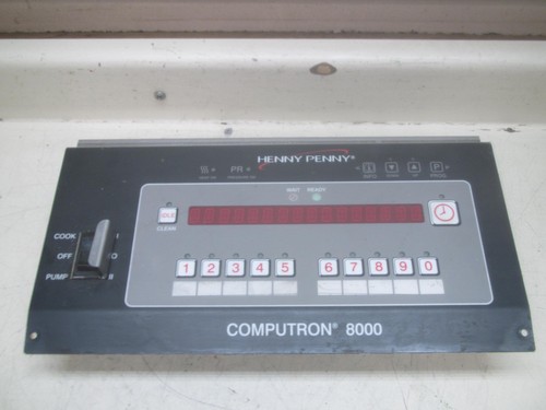 Pressure Fryer Henny Penny Computron 8000 Replacement Control Panel