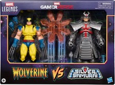 Marvel legends gamerverse Wolverine vs Silver Samurai Hasbro