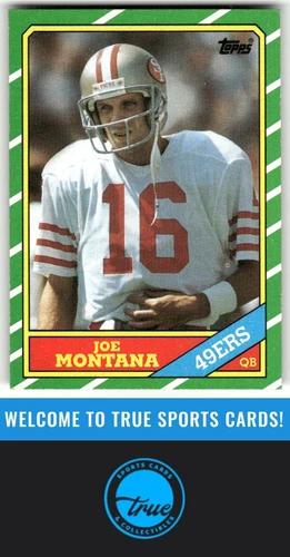 1986 Topps #156 Joe Montana