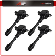 4pcs Ignition Coils Pack For Isuzu Rodeo S Sport Utility 4-Door 3.5L V6 2004