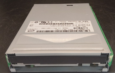 NEC FD1231M Black 3.5'' 1.44MB Floppy Drive for Desktop Computers