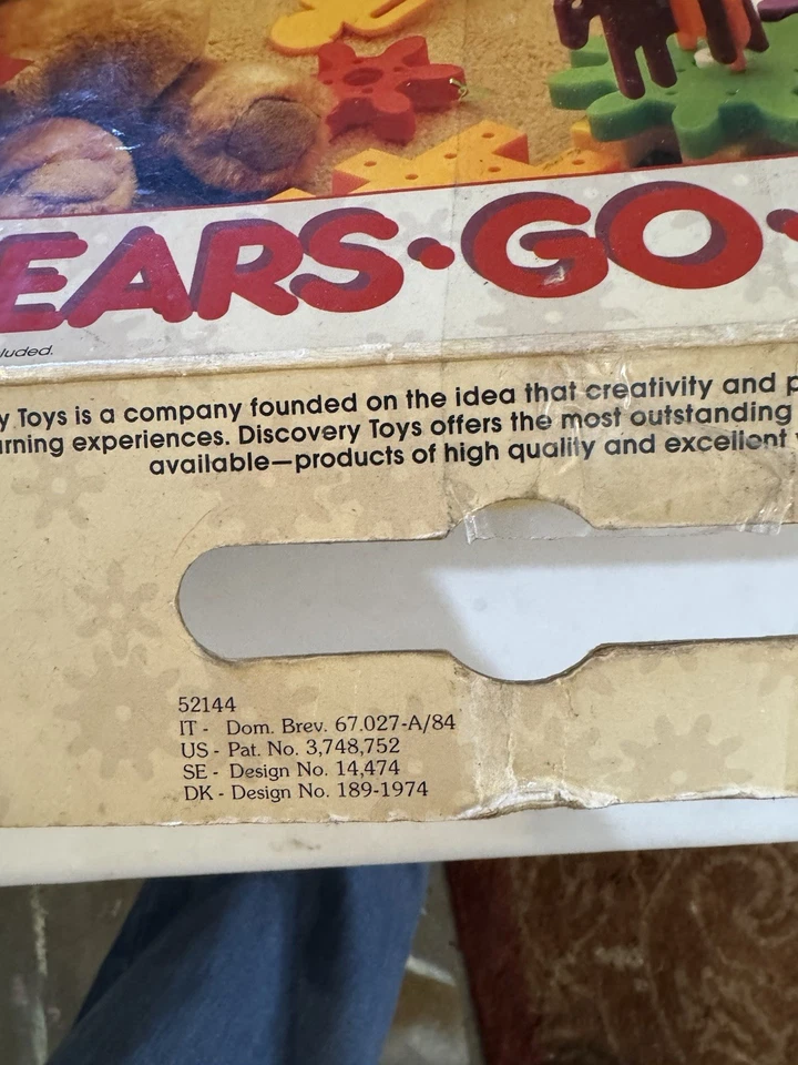 Discovery Toys Gears-Go-Round 52144 Over 100 Pieces Learning Toy Educate Vintage - Image 3 of 4