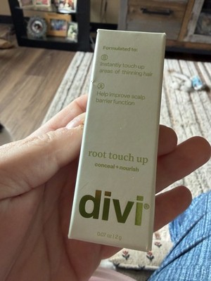 divi Root Touch Up Powder for Thinning Gray Hair Coverage, Blonde 0.07oz