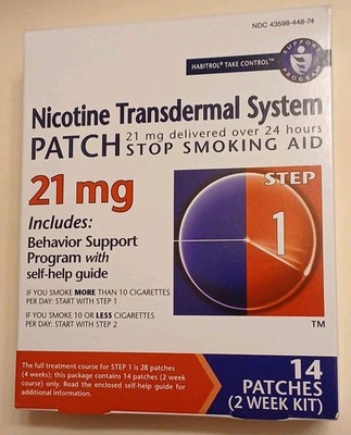   Habitrol  Nicotine-Patch Transdermal System 21 mg 14 PATCHES Step 1 Ex 2/27