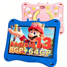 Android 13 Tablet for Kids 3-12 7 inch Octa-Core 8GB RAM 64GB ROM 2MP/5MP Camera