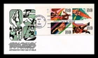 US COVER SUMMER OLYMPICS FIRST DAY ISSUE SETENANT ARTMASTER CACHET