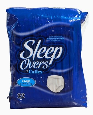 Sleep Overs by Cuties - X-Large 85-140 lbs - 22 Count 
