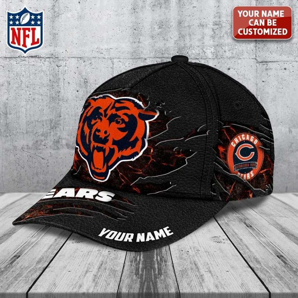 Personalized Bears Classic Cap, Gift For Fans