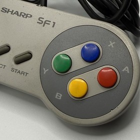 SHARP 21-G 21&rdquo; TV SUPER FAMICOM SFC COMBO UNIT CONTROLLER RARE Nintendo - Tested