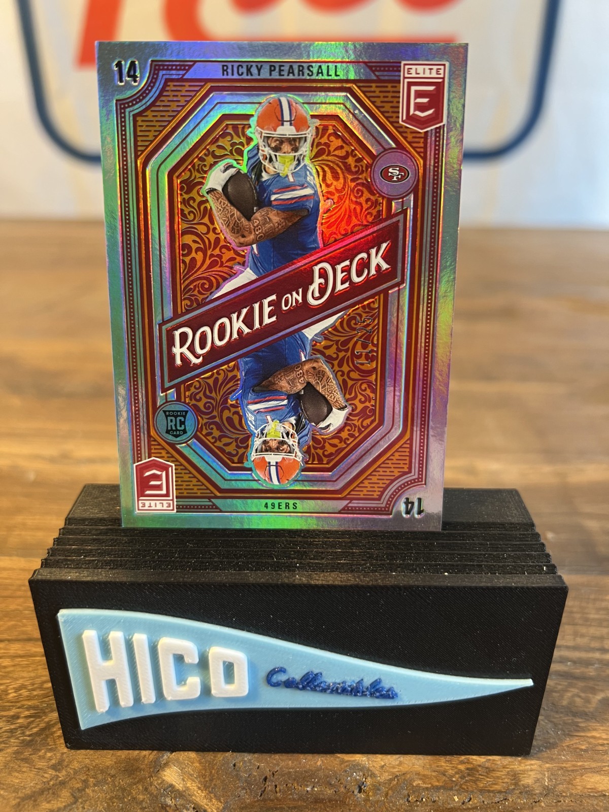 Ricky Pearsall Panini Donruss Elite Rookie on Deck #19 Orange