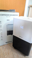 Shinco SDL5-10D 10L/Day Compressor Dehumidifier 1.7L White/Black Timer