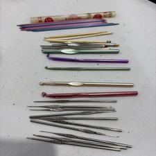 Vintage 31 Crochet Hooks Instant Collection - Susan Bates, Boye, Hero, Silvalume