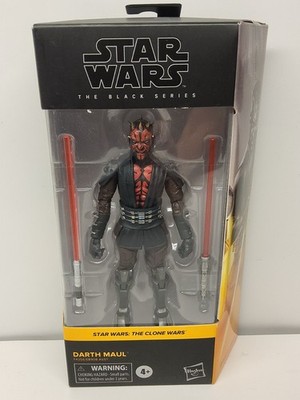 Star Wars Black Series Darth Maul Clone Wars Action Figure 6  New Sealed