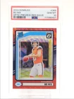BO NIX 2024 DONRUSS OPTIC PREVIEW RATED ROOKIE RED WAVE PRIZM R RC PSA 10 Q0004