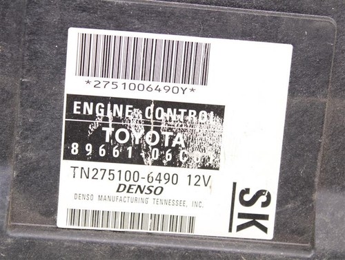 ECU ECM COMPUTER Solara 2005 05 2006 06 Auto 8966106C01 898698 - Picture 3 of 3