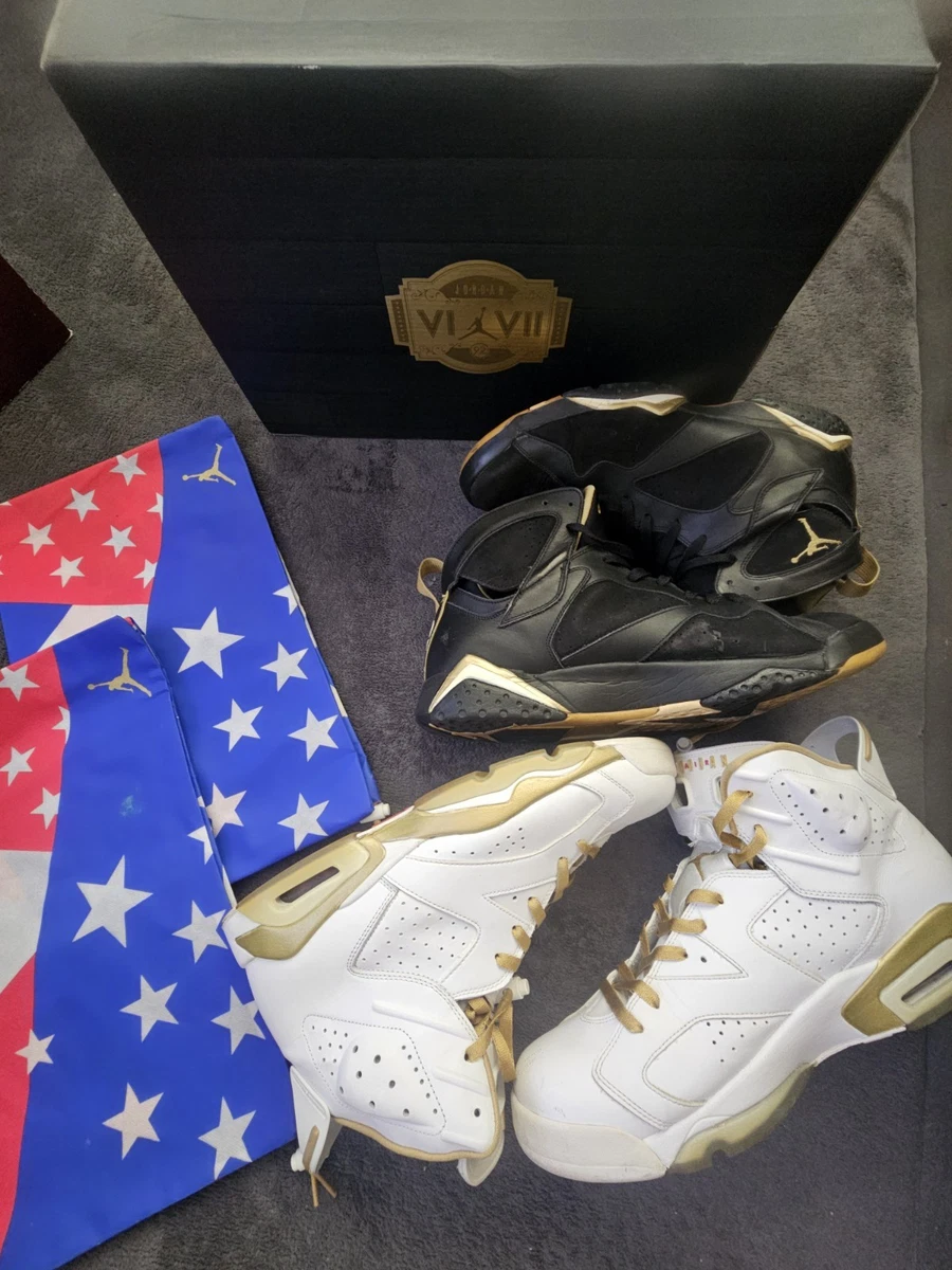Jordan 7/6 Retro Golden Moments Pack | eBay