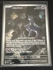 Mewtwo 052 Scarlet & Violet Promo Card Holo Illustration Rare