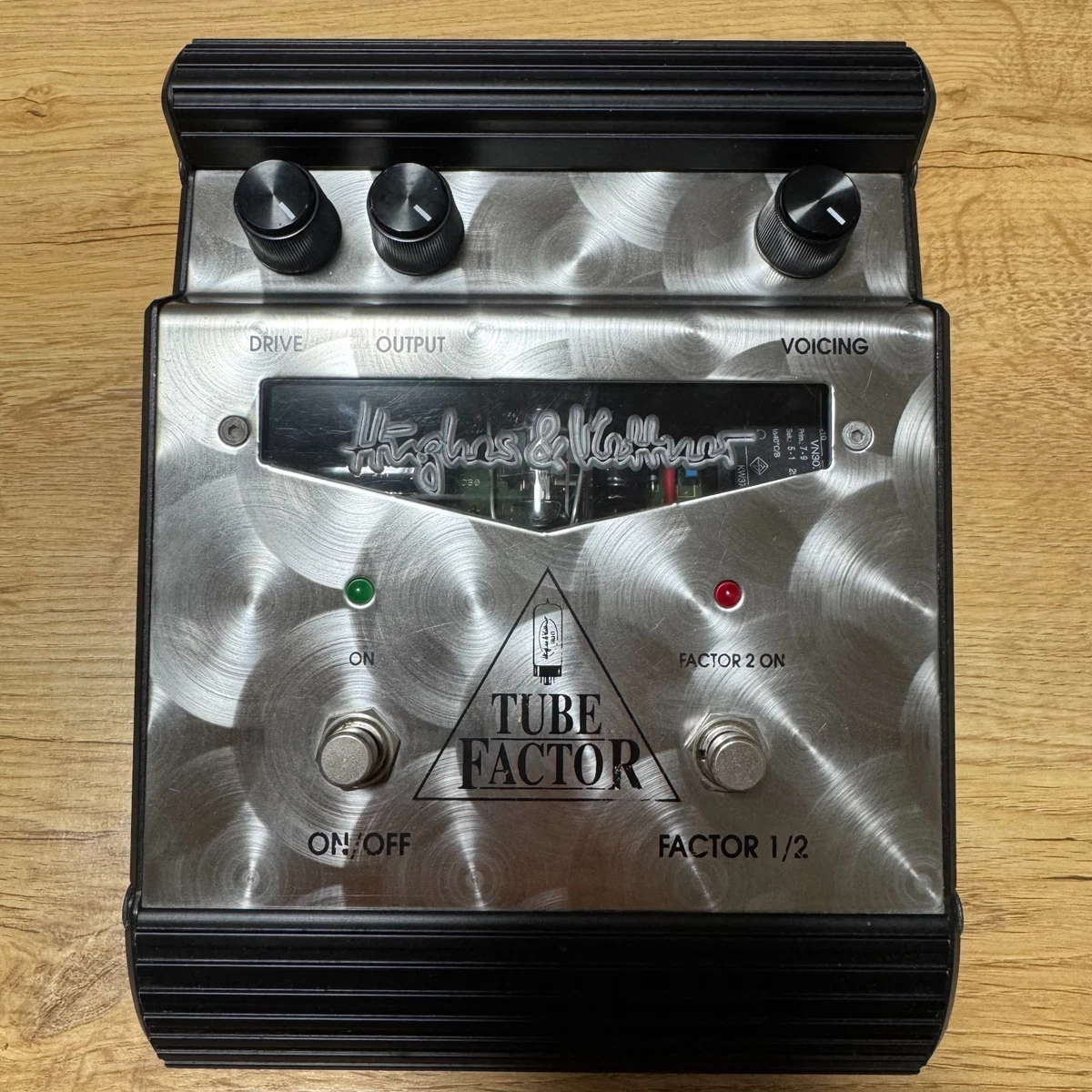 Hughes & Kettner TUBE FACTOR Guitar Tube Preamp Pedal Fully