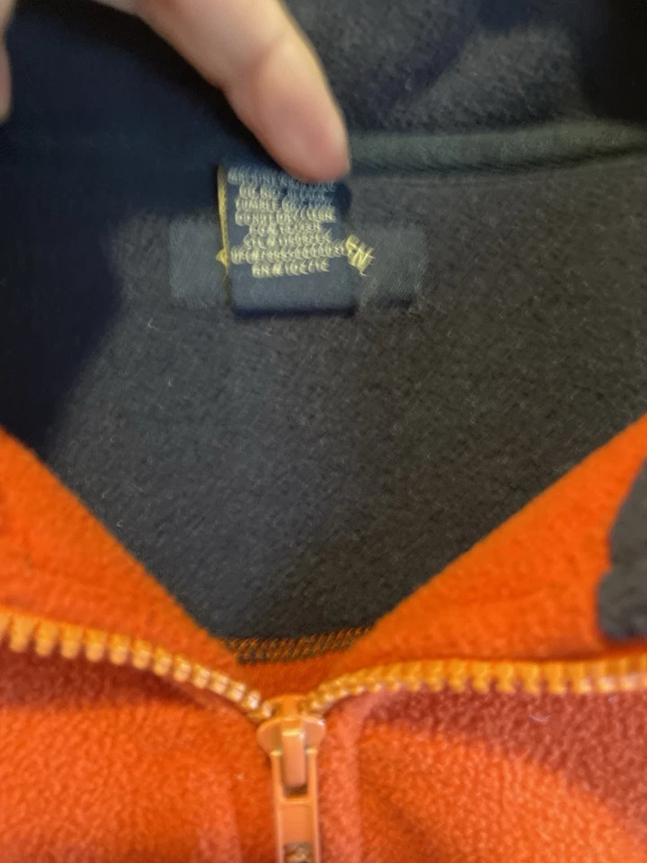 US Polo Assn 1/2 zip Mens sweater Red Fleece size XL 100% Polyester Since 1890 - Image 4 of 4