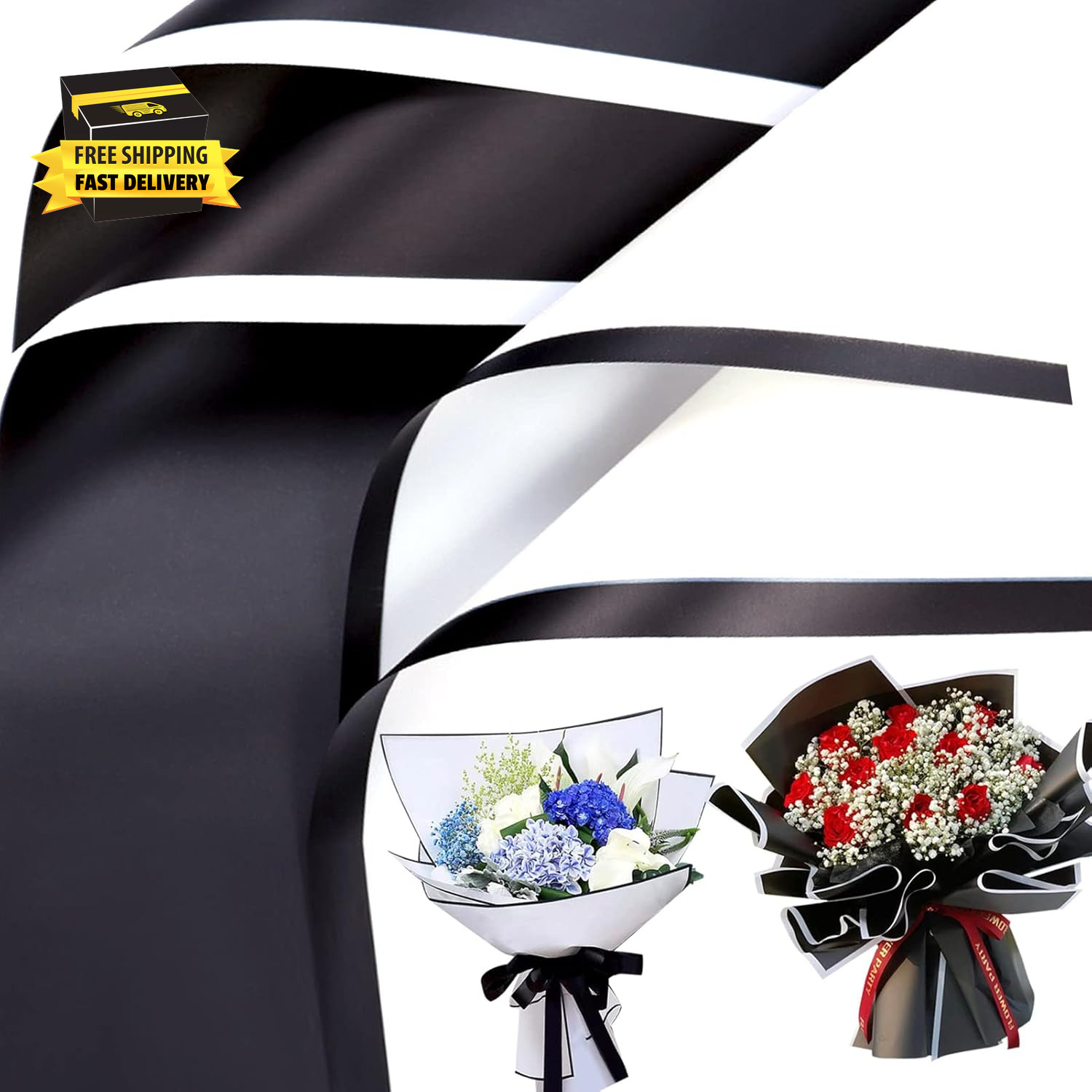 ,waterproof Florist Bouquet Wrapping Paper Suppli