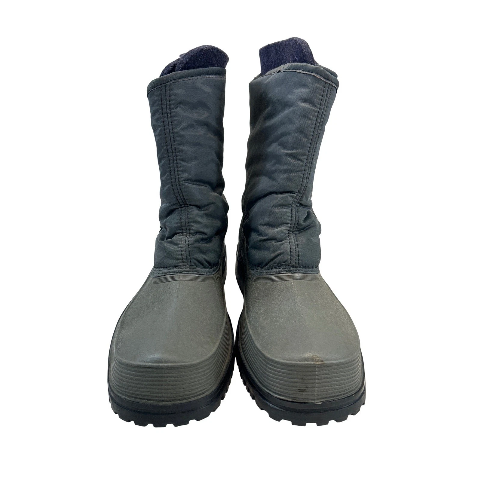 Sorel Marauder Boots Mens 10 Gray Winter Insulated Waterproof Liner Gorpcore