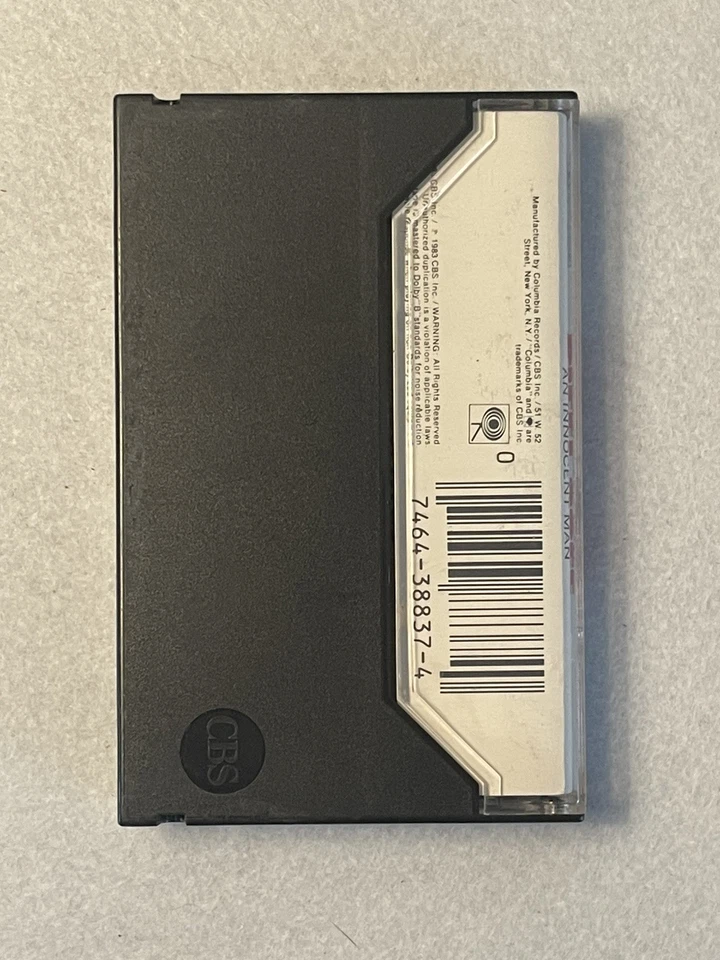 Billy Joel An Innocent Man Cassette Tape QCT 38837 1983 - Imagem 2 de 4