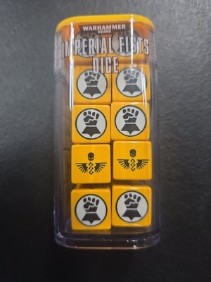 Imperial Fists Chapter Dice Space Marines Warhammer 40K Pack 20x 16mm Dice 