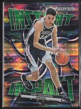Chet Holmgren 2022 Prizm Draft Picks Basketball Instant Impact Prizm Pulzar /25