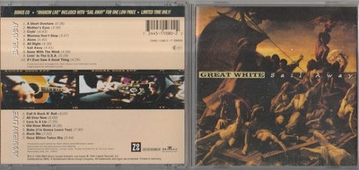 Płyta 2CD Great White - Sail Away / Anaheim Live 1994   __________ 