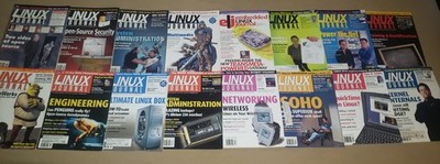 Vintage Linux Journal Magazine Lot of 16 Issues 2000-02 Computers Tech PC 74- 97