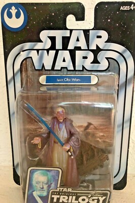 2004 Star Wars Original Trilogy Collection Spirit Obi-Wan Kenobi in Hand MOC