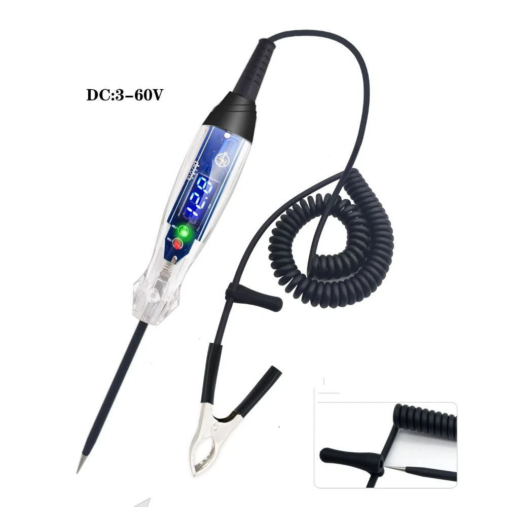 3 60V Electric Test Pen DC Voltage Tester Automotive Test Pen Car