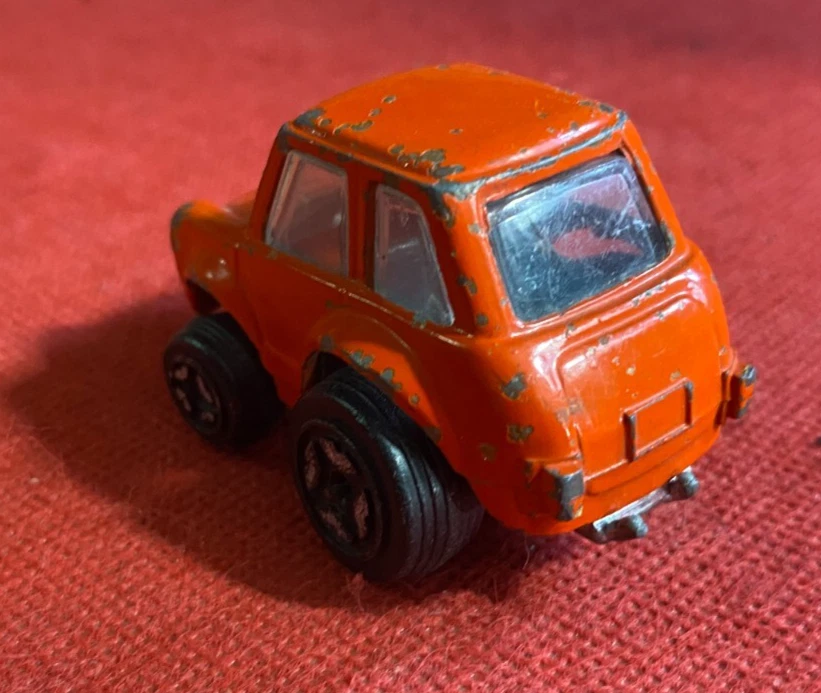 POLISTIL Auto MINI MINOR scala 1:66 Made in Italy MG 20 metallo Arancione - Immagine 2 di 3